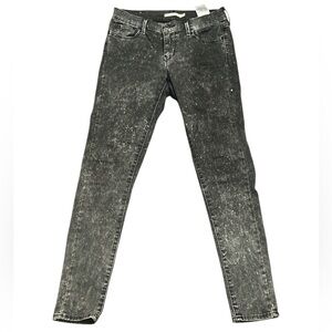 Levi's 710 Black Super Skinny Jeans for Women